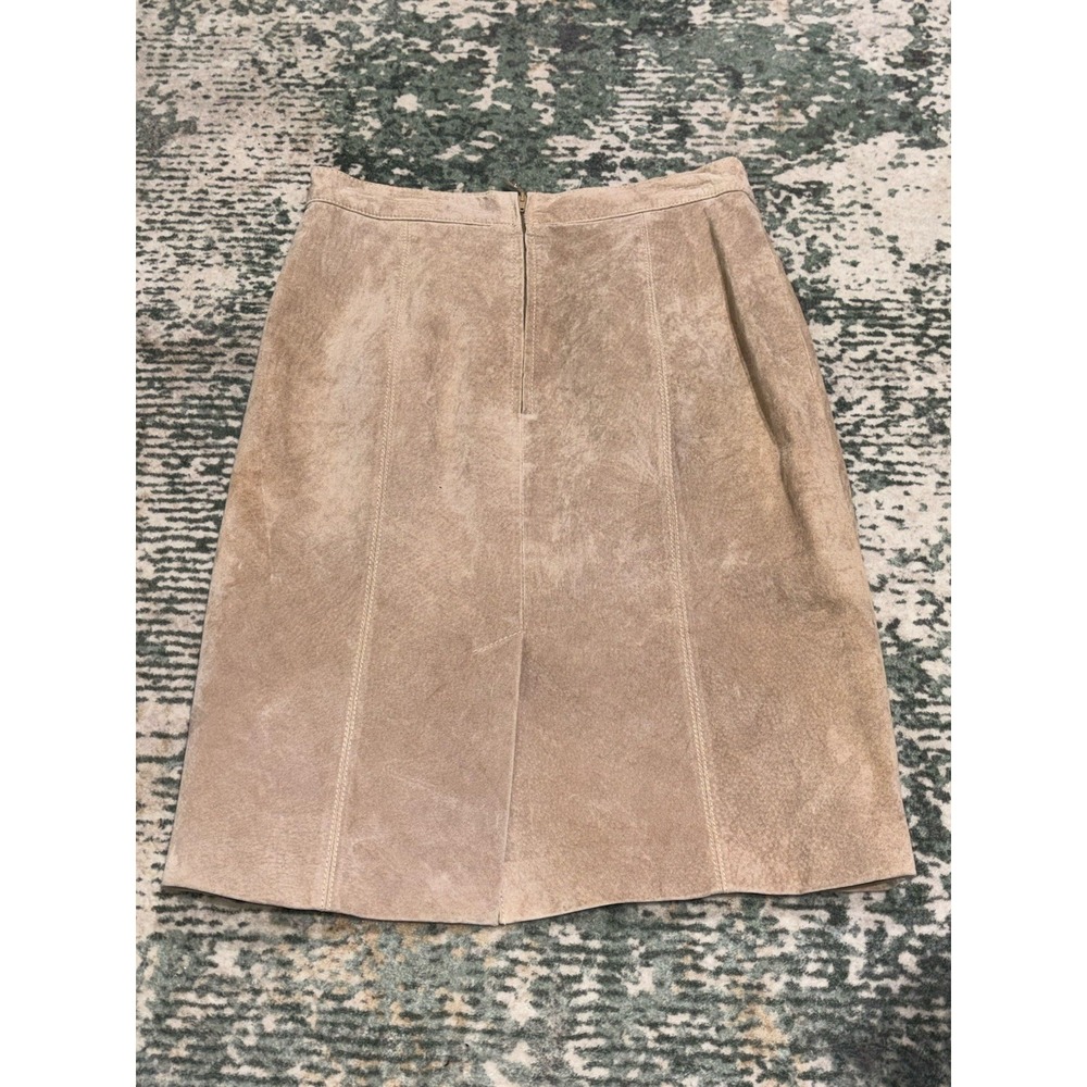 Boston Proper Leather Pencil Skirt Size 4